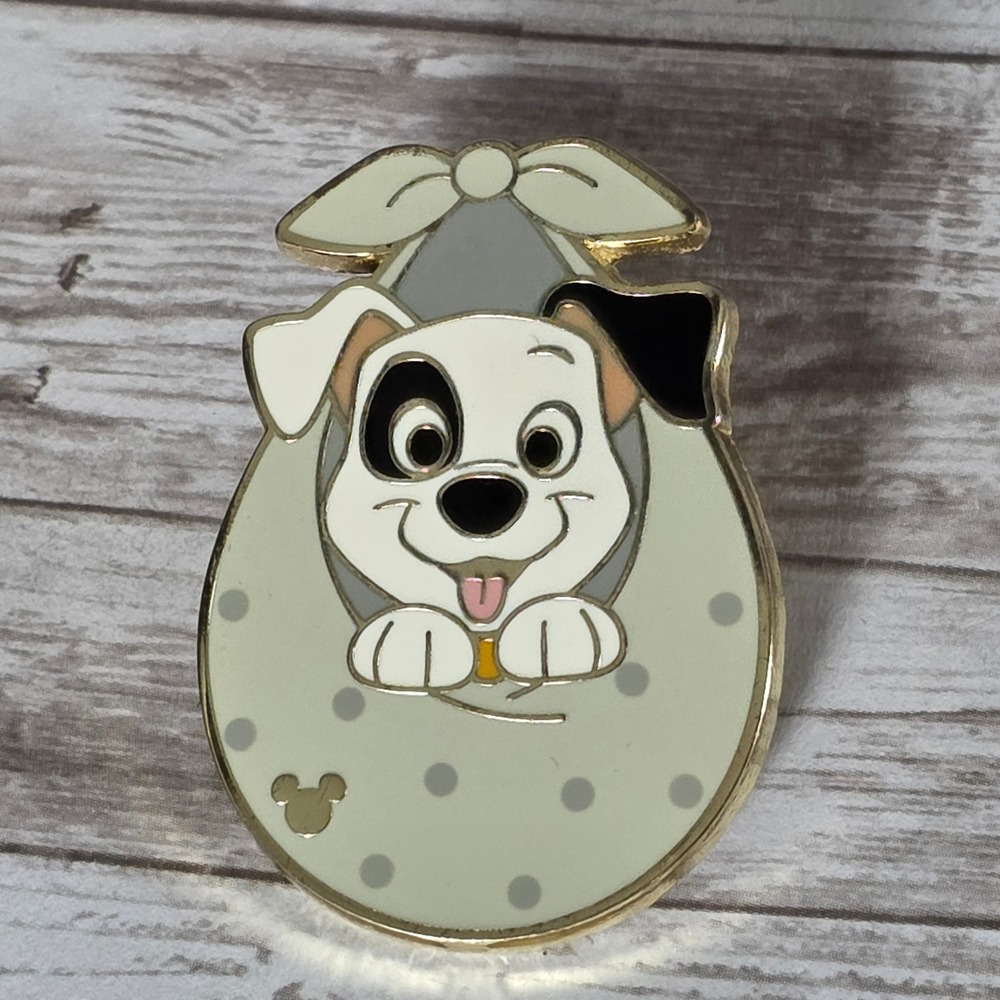 Disney Babies 101 Dalmatians Patch Hidden Mickey Pin Hong Kong Disneyland 2019